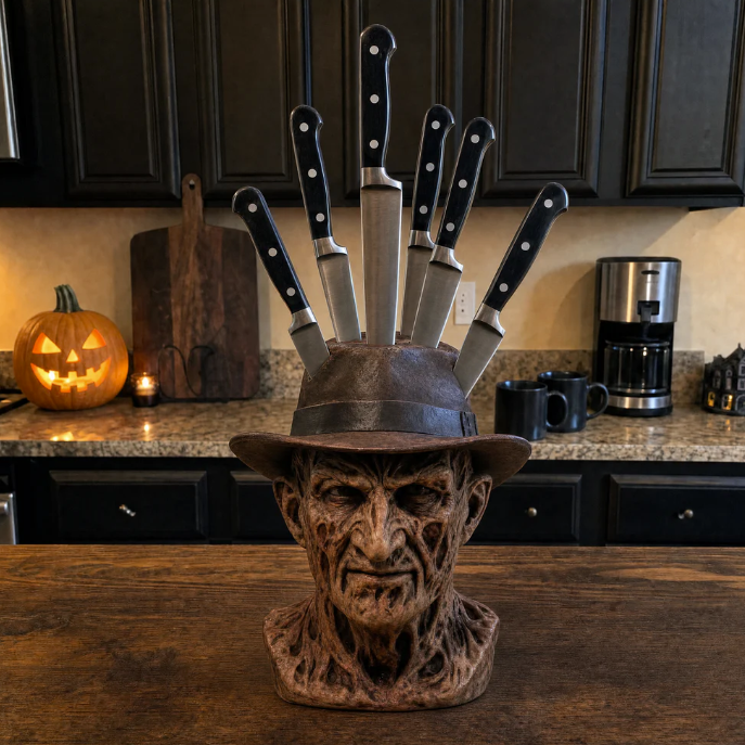 Horror Knife Block