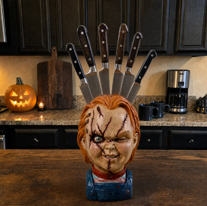 Horror Knife Block